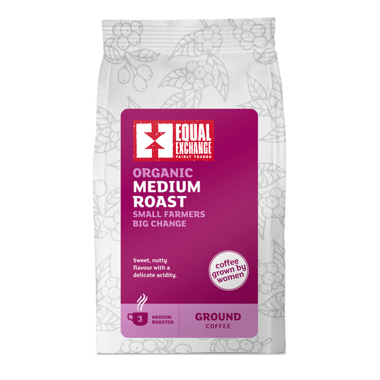 Medium Roast and Ground Coffee (Org) 11207A
