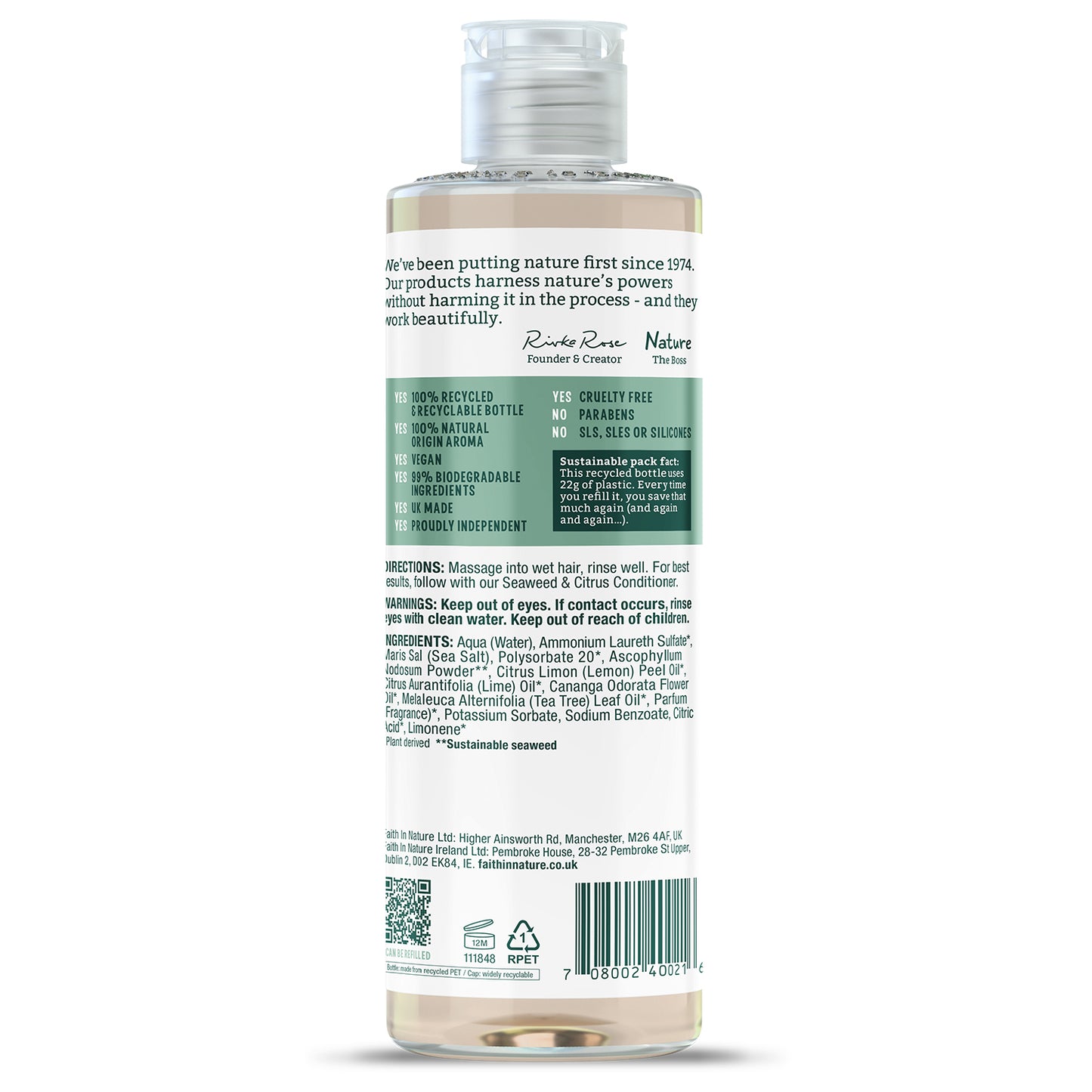 Seaweed Shampoo 11397B