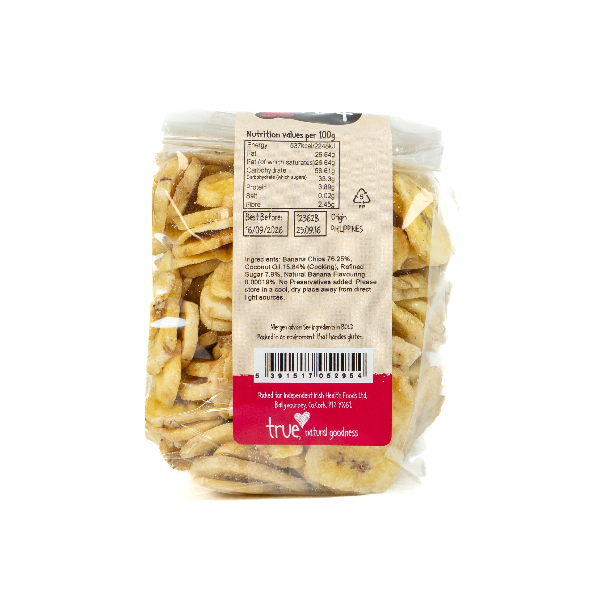 Banana Chips 12362B Outer-6x250g / 3.28 / 6x250g