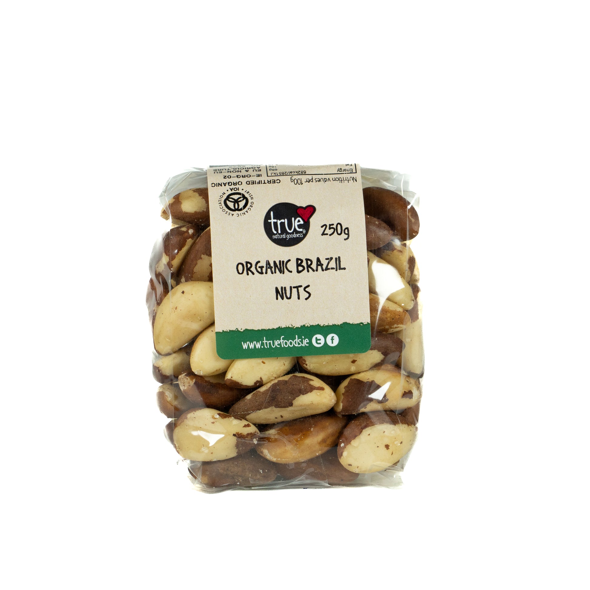 Brazil Nuts (Org) 12392A Outer-6x250g / 15.96 / 6x250g