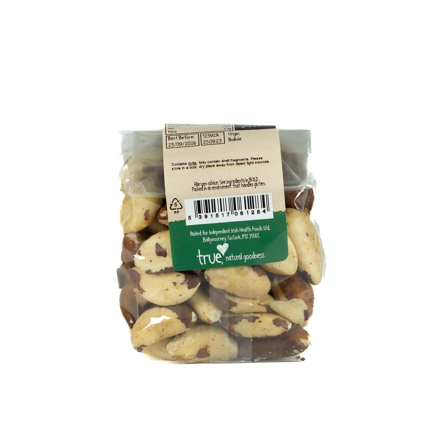 Brazil Nuts (Org) 12392A Outer-6x250g / 15.96 / 6x250g