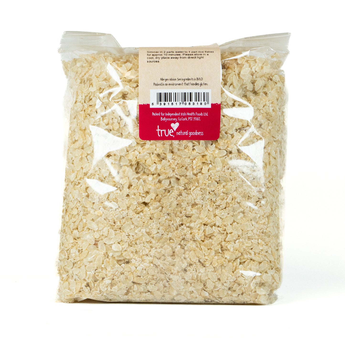 Brown Rice Flakes 12402B Outer-6x1Kg / 7.75 / 6x1Kg