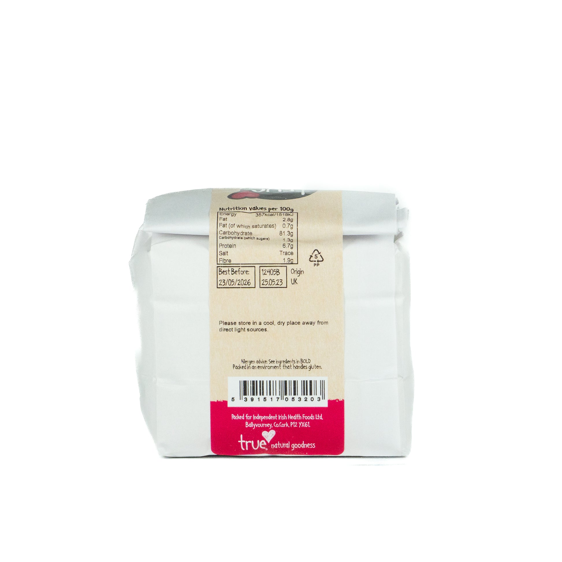 Brown Rice Flour 12405B Outer-6x500g / 2.84 / 6x500g