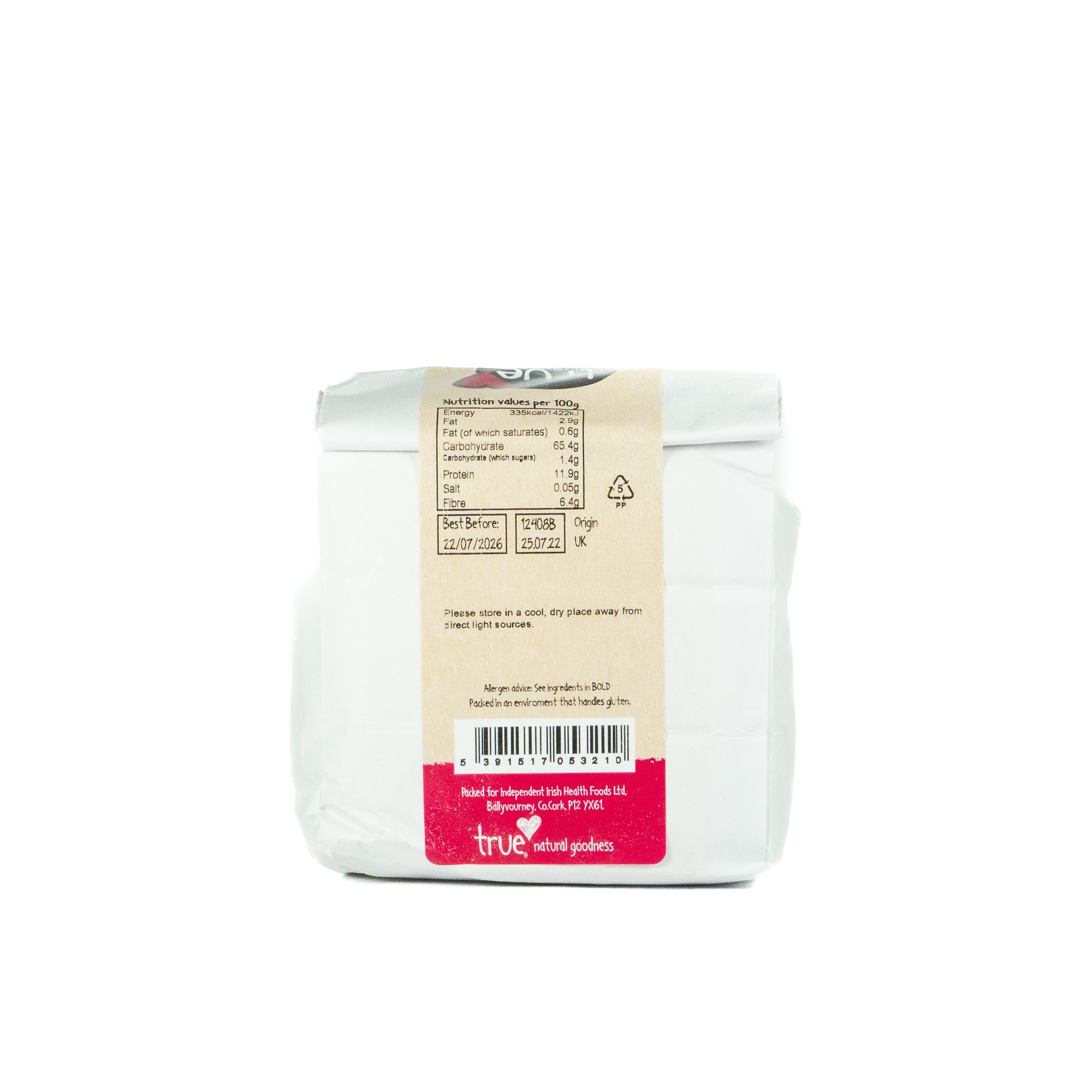 Buckwheat Flour 12408B Outer-6x500g / 4.26 / 6x500g