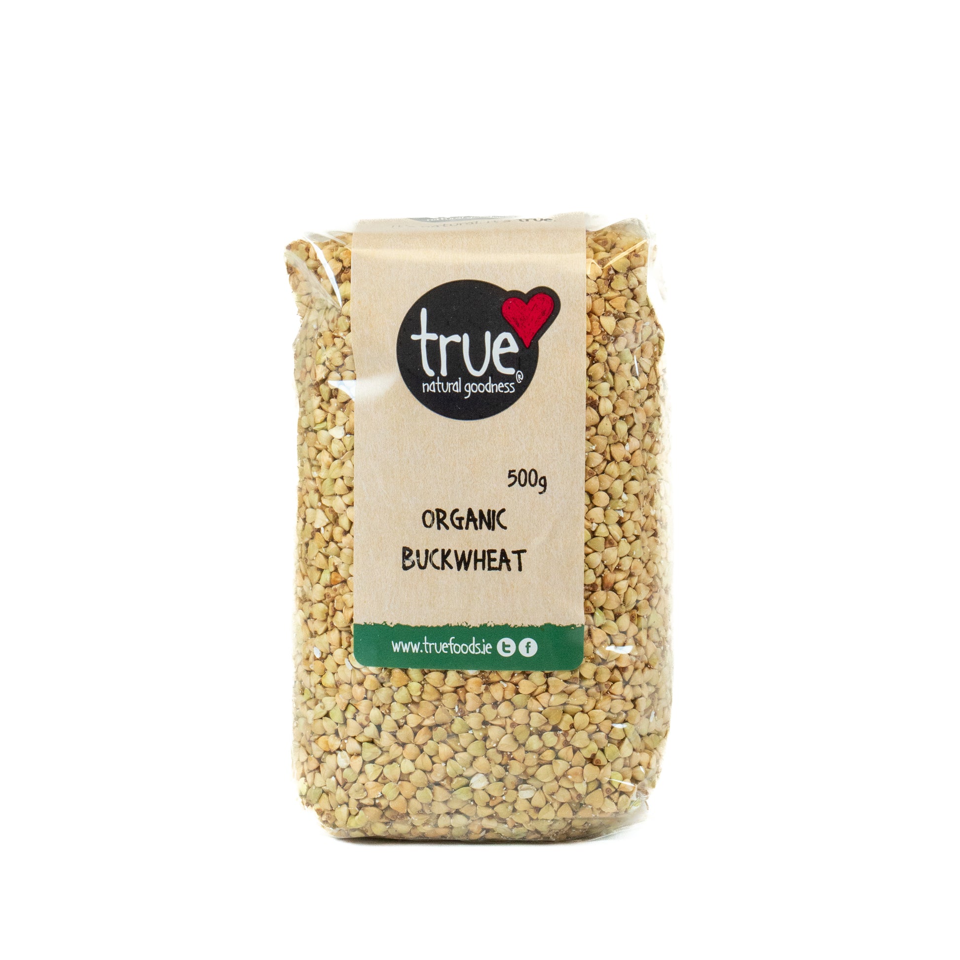 Buckwheat Raw (Org) 12410A Outer-6x500g / 3.69 / 6x500g