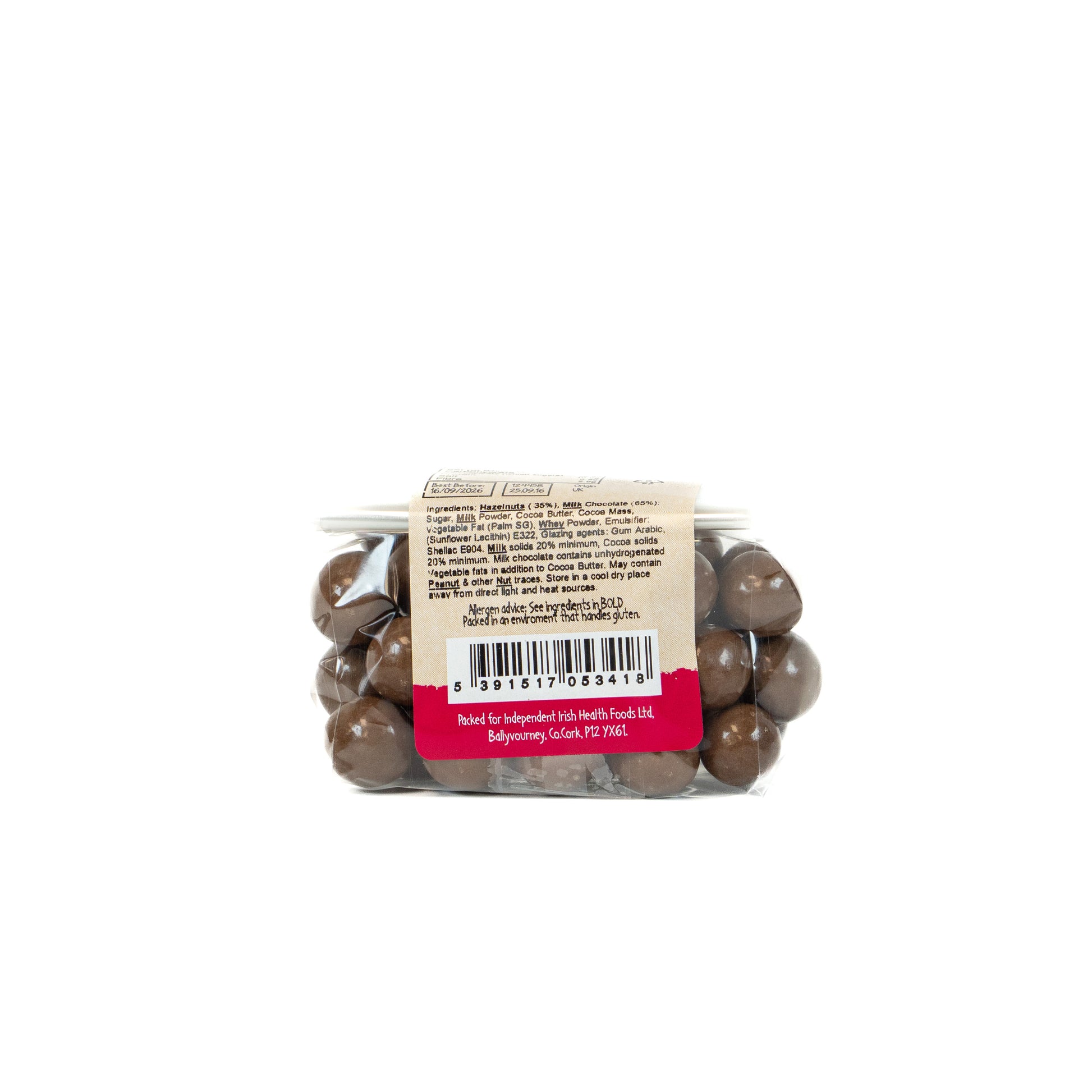 Chocolate Hazelnuts 12445B Outer-9x100g / 4.16 / 9x100g