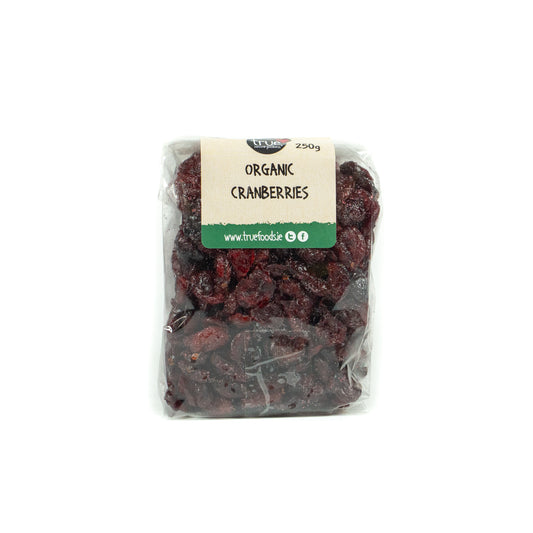 Cranberries (Org) 12465A Outer-6x250g / 10.66 / 6x250g