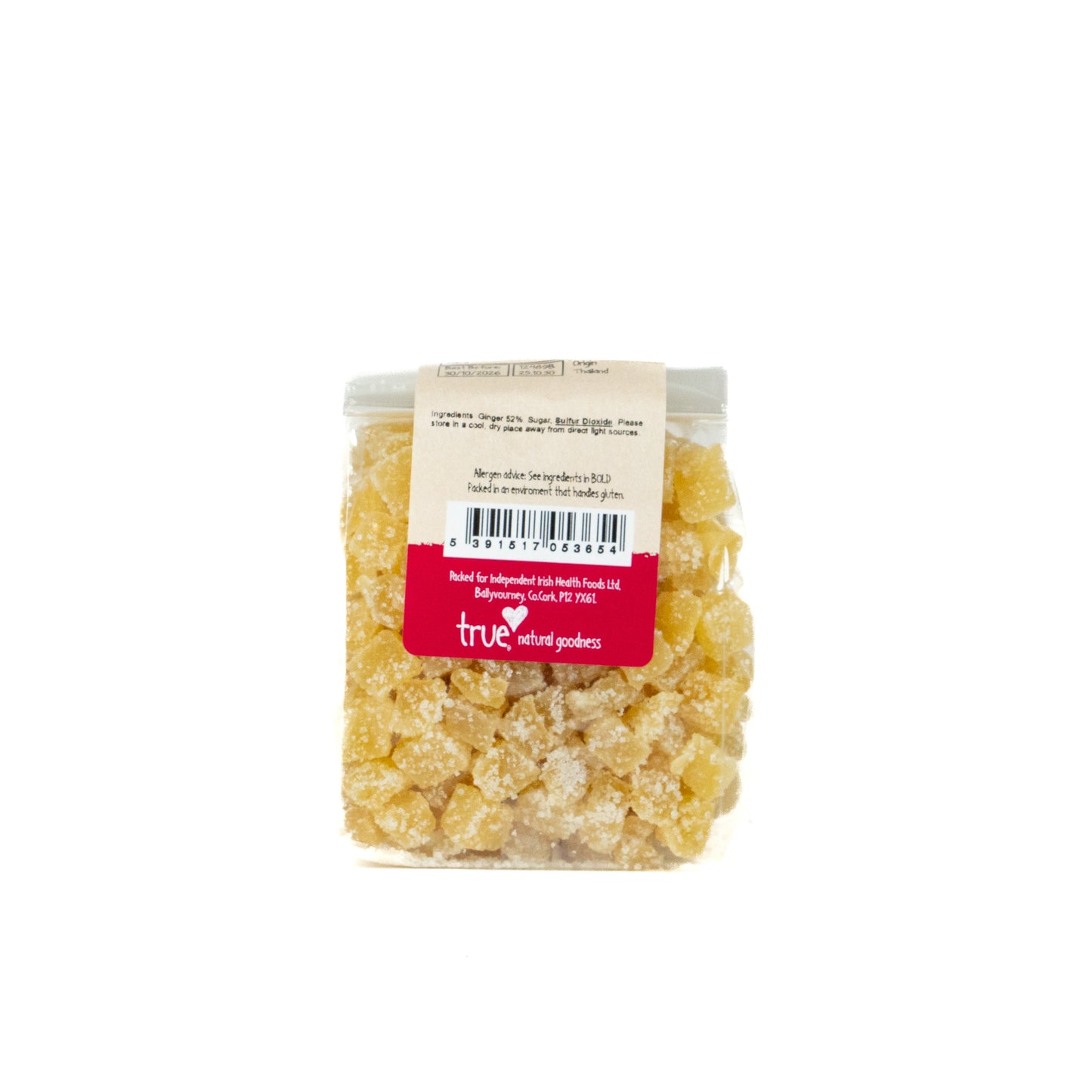 Ginger Crystallised 12489B Outer-6x250g / 4.96 / 6x250g