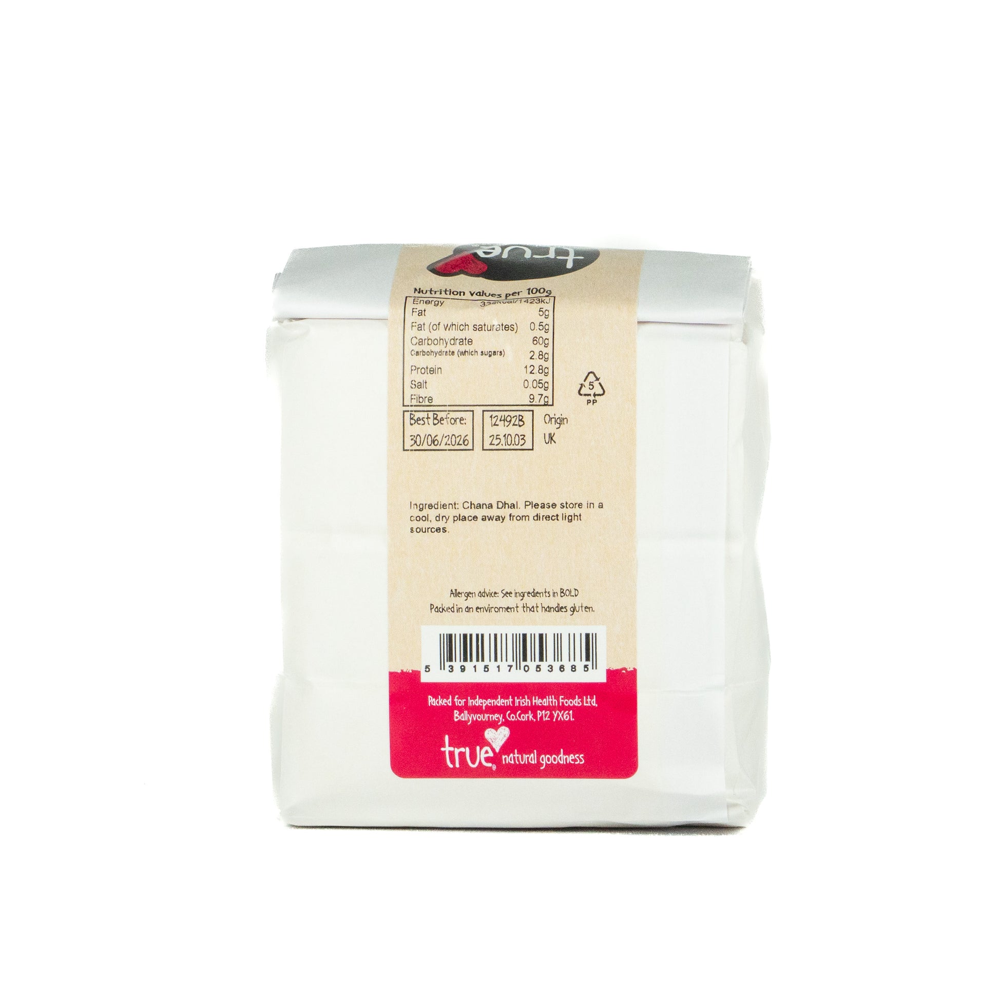 Gram Flour 12492B Outer-6x500g / 3.04 / 6x500g