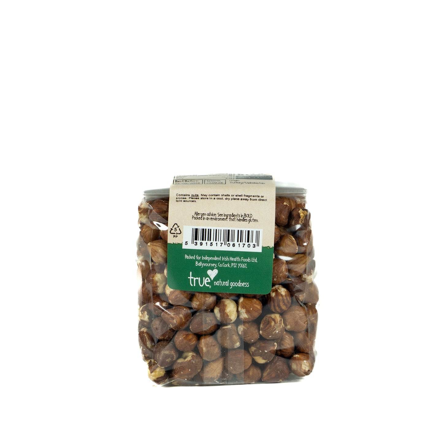 Hazelnuts (Org) 12504A Outer-6x250g / 6.13 / 6x250g