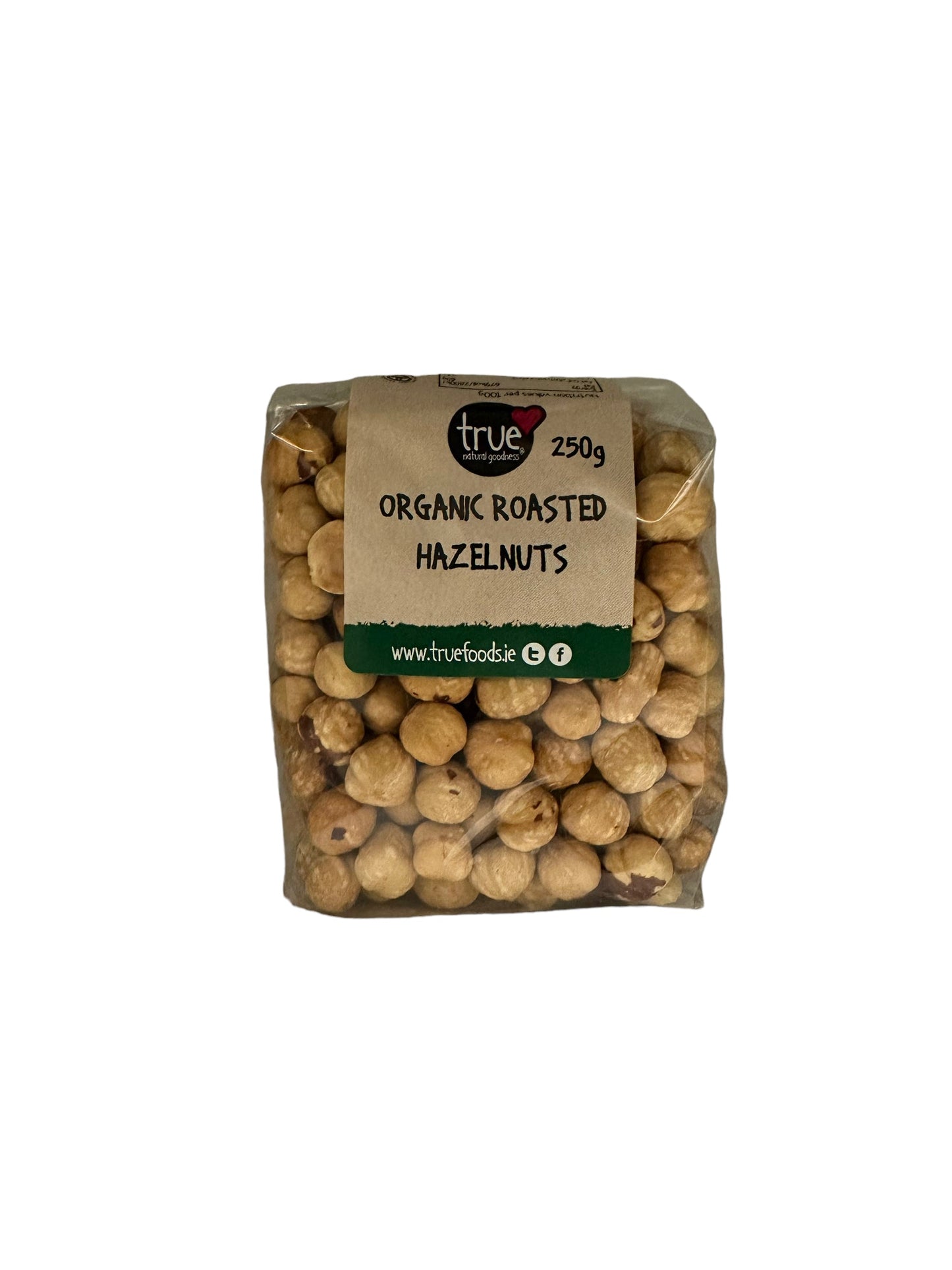 Hazelnuts Roasted (Org) 12508A