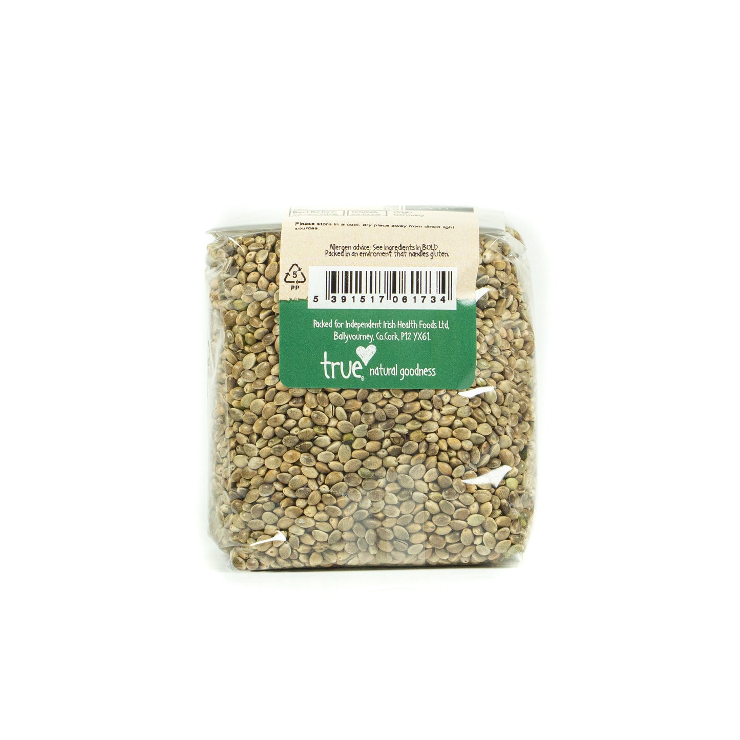 Hemp Seeds (Org) 12509A Outer-6x250g / 3.41 / 6x250g