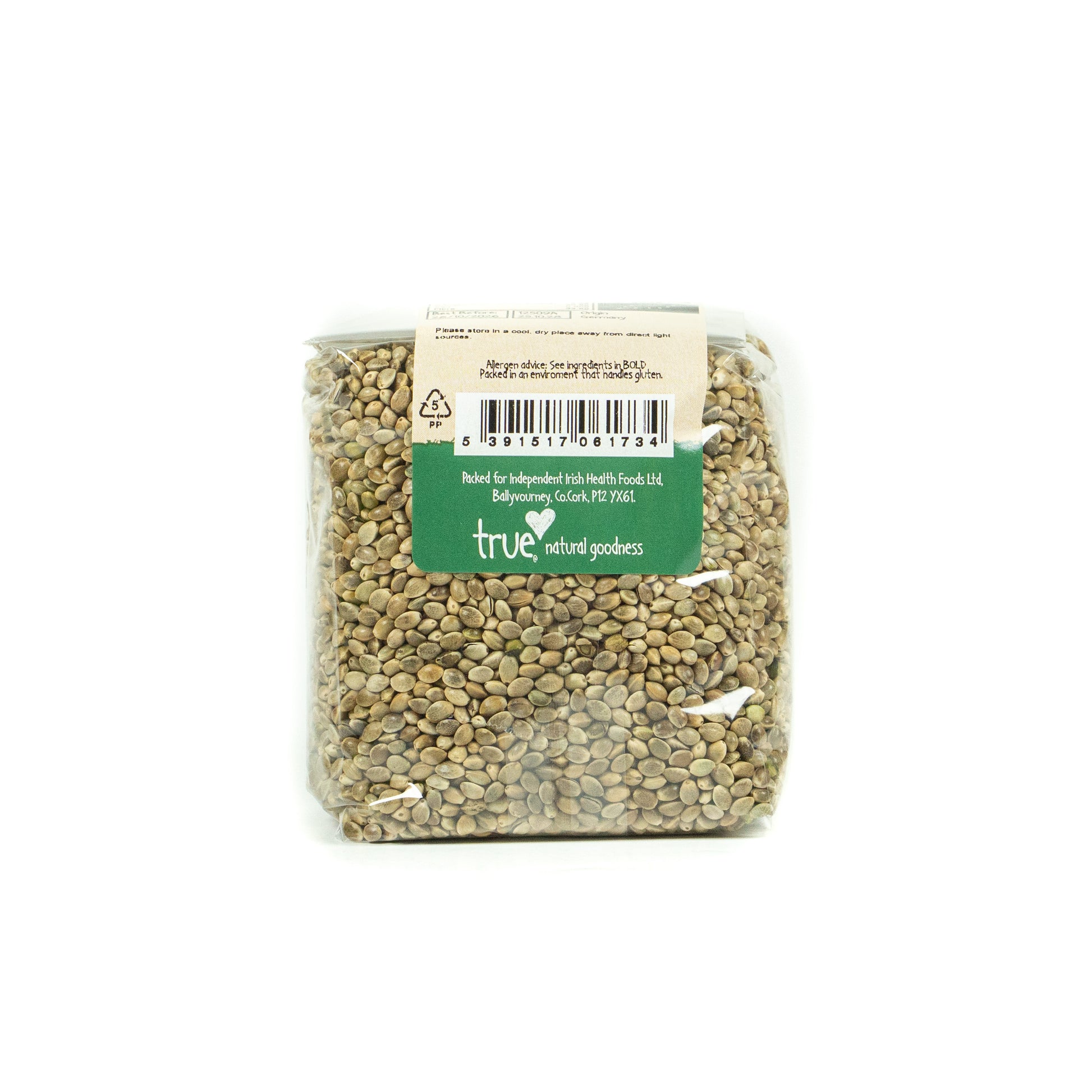 Hemp Seeds (Org) 12509A Outer-6x250g / 3.41 / 6x250g