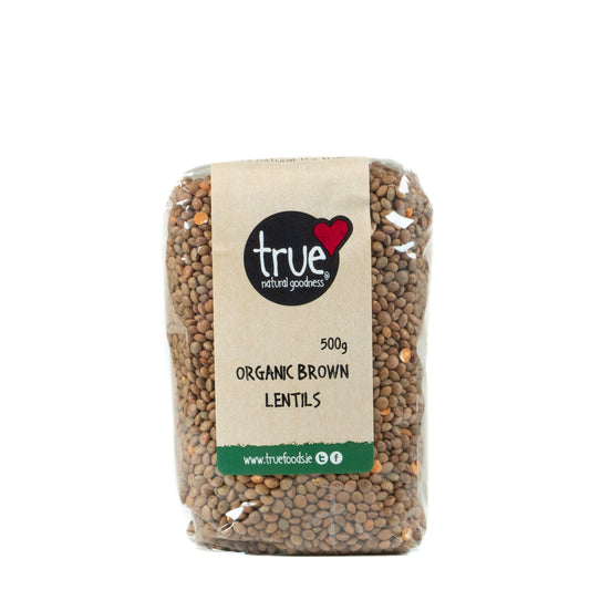 Brown Lentils (Org) 12526A Outer-6x500g / 3.28 / 6x500g