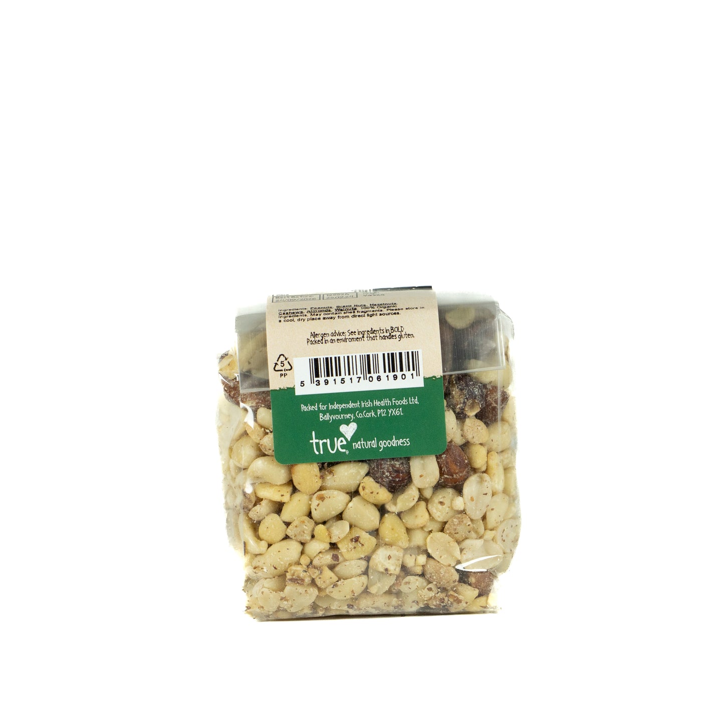 Mixed Nuts (Org) 12552A Outer-6x250g / 5.51 / 6x250g