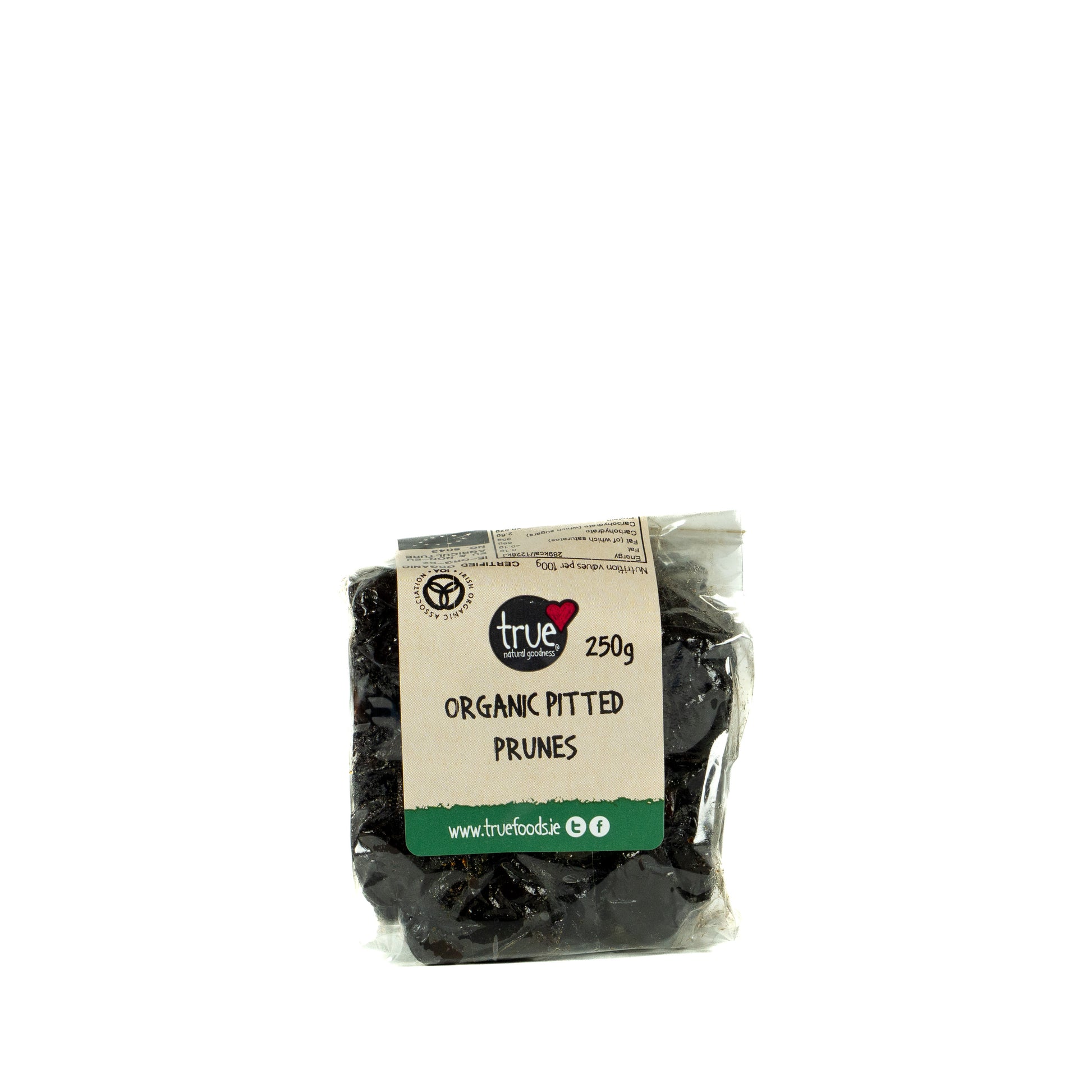 Pitted Prunes (Org) 12624A Outer-6x250g / 5.68 / 6x250g