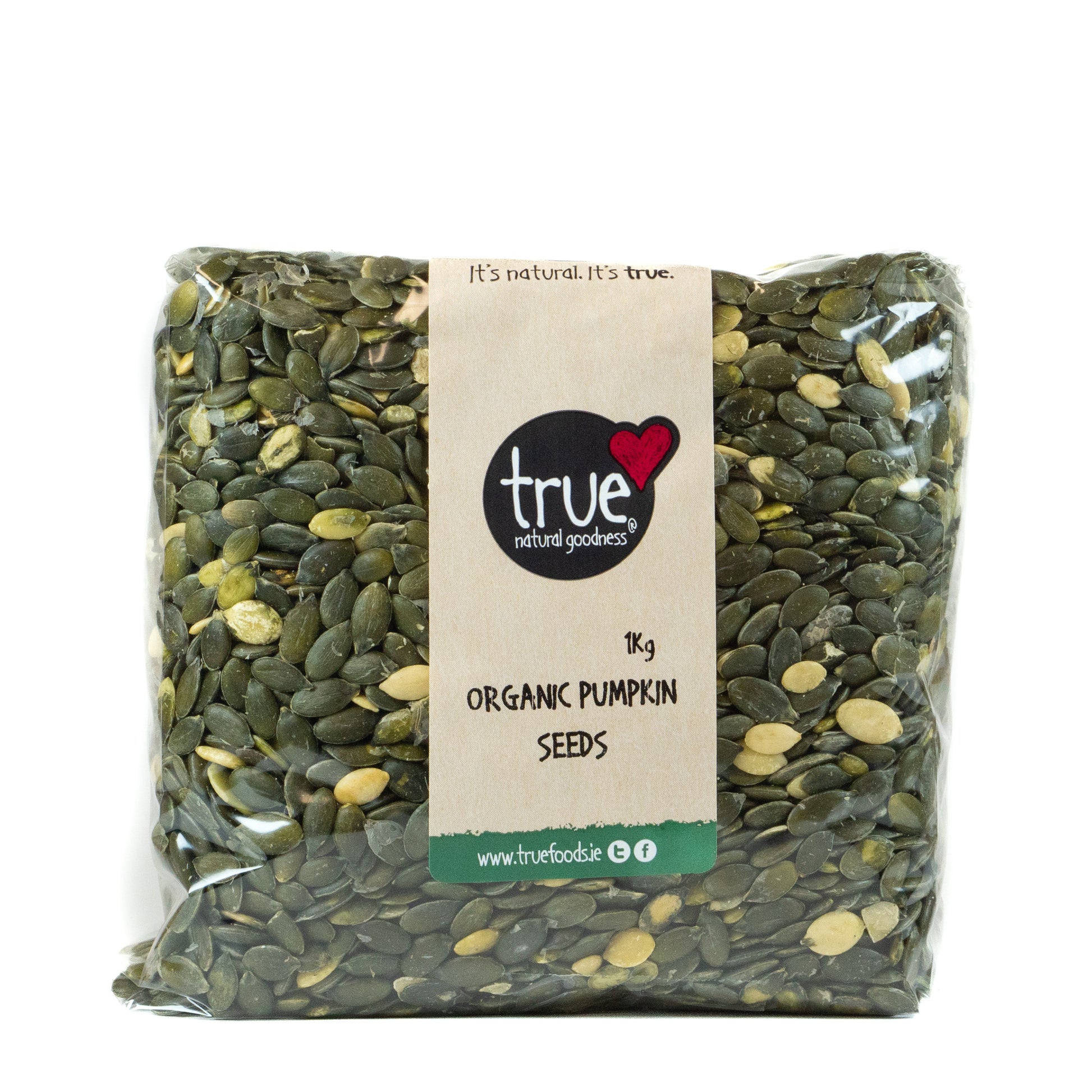 Pumpkin Seeds (Org) 12643A Outer-6x1Kg / 14.06 / 6x1Kg