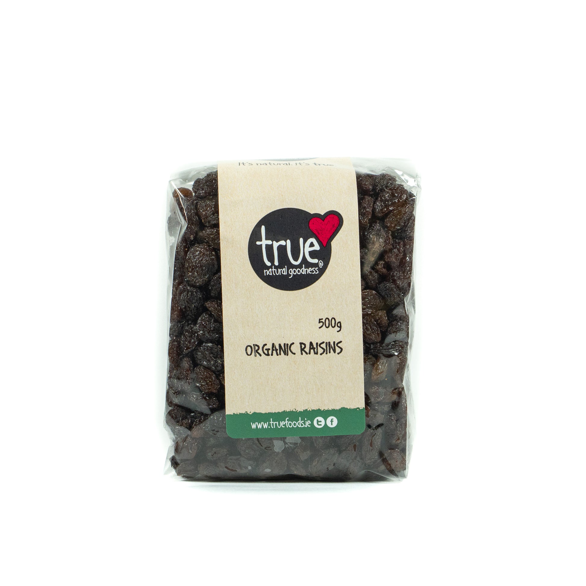 Raisins (Org) 12652A Outer-6x500g / 6.50 / 6x500g