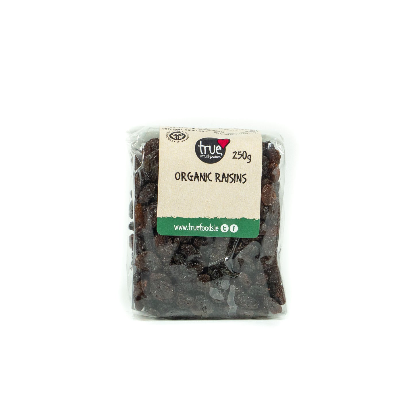 Raisins (Org) 12656A Outer-6x250g / 4.03 / 6x250g