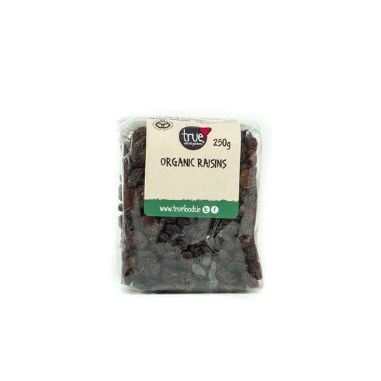 Raisins (Org) 12656A Outer-6x250g / 4.03 / 6x250g
