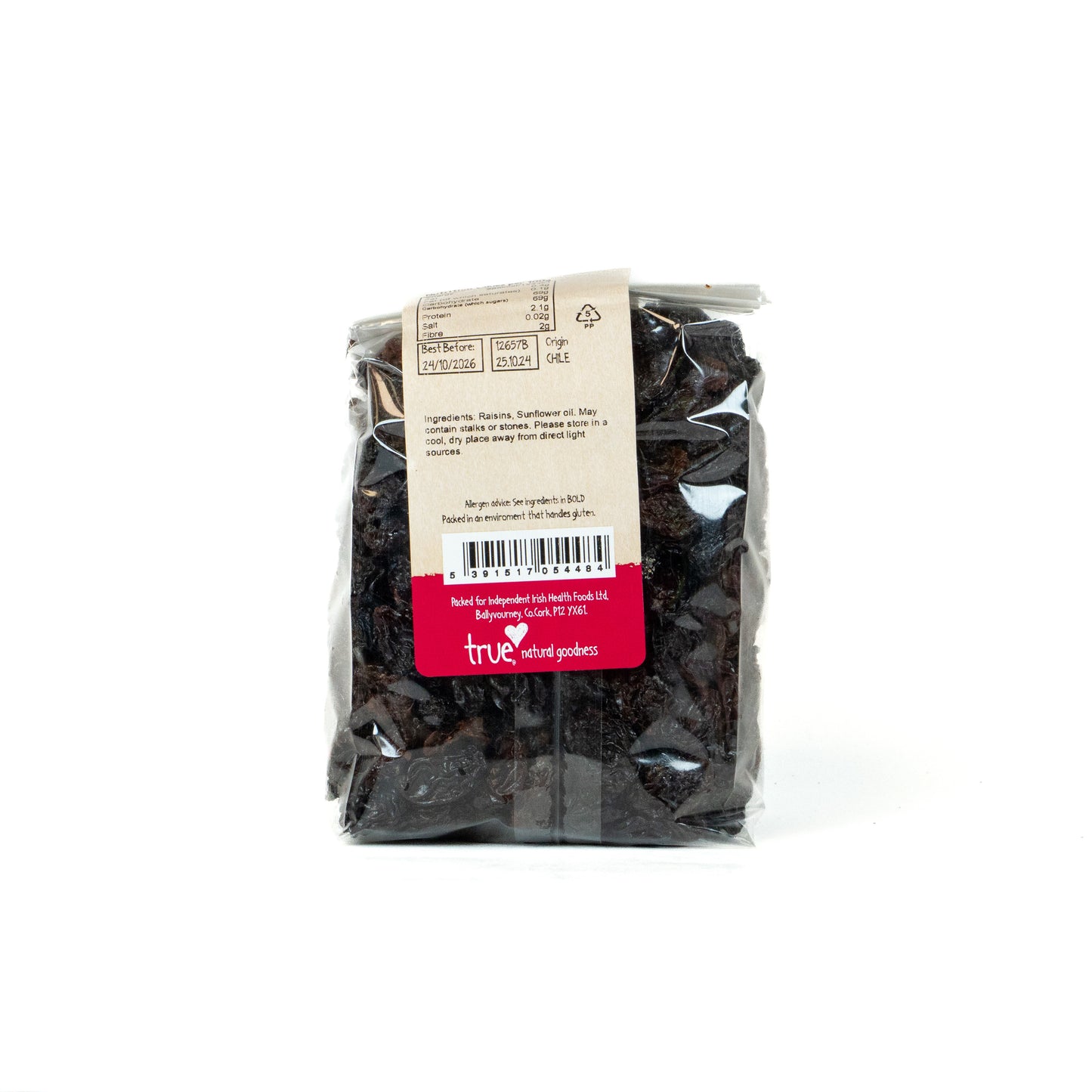 Raisins Chilean Flame 12657B Outer-6x500g / 6.35 / 6x500g
