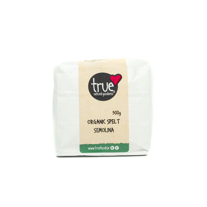 Spelt Semolina (Org) 12714A Outer-6x500g / 3.05 / 6x500g