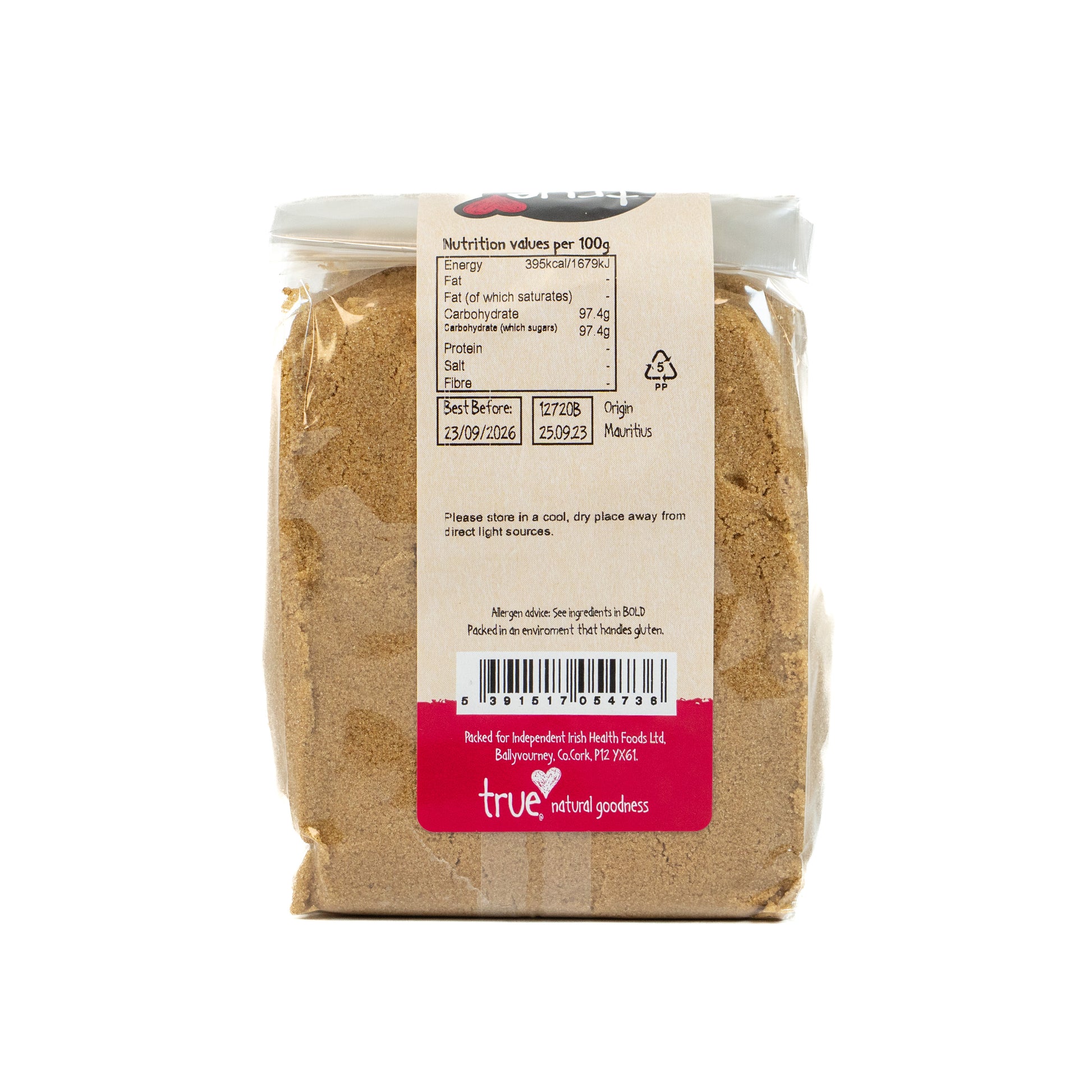 Light Muscovado Sugar  12720B Outer-6x500g / 5.66 / 6x500g