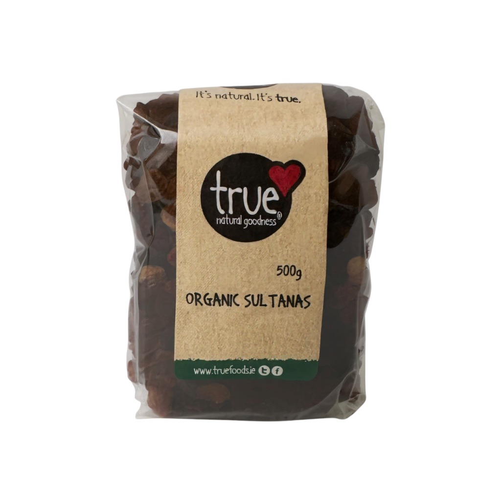 Sultanas (Org) 12727A Outer-6x500g / 6.25 / 6x500g