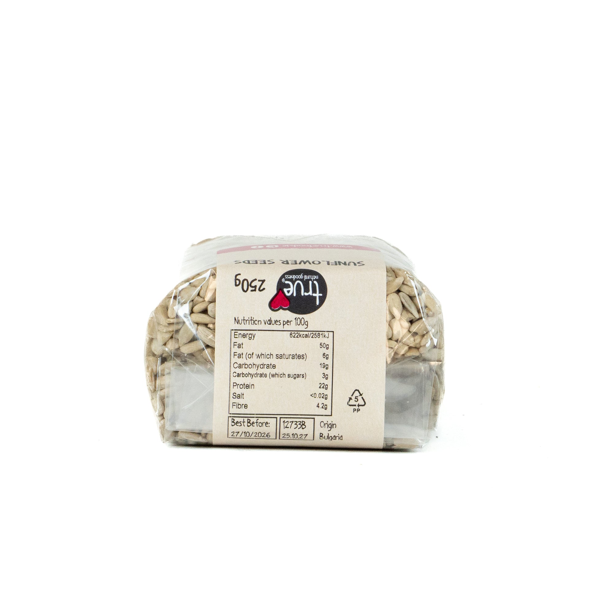 Sunflower Seeds 12733B Outer-6x250g / 1.98 / 6x250g