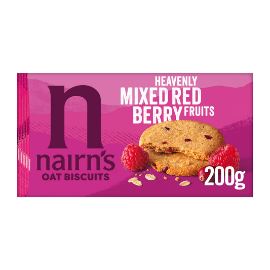Mixed Berries Oat Biscuits 12895B