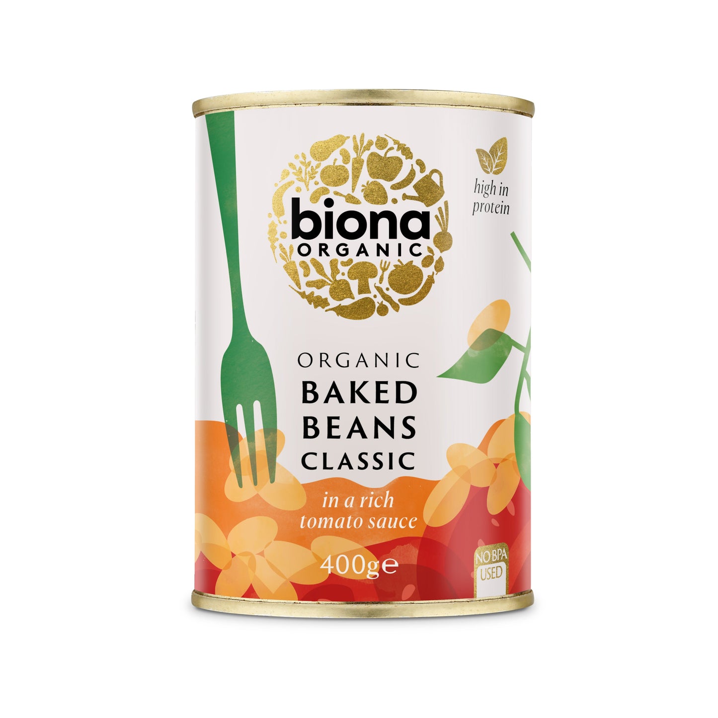 Baked Beans in Tomato Sauce Tin(Org) 14023A