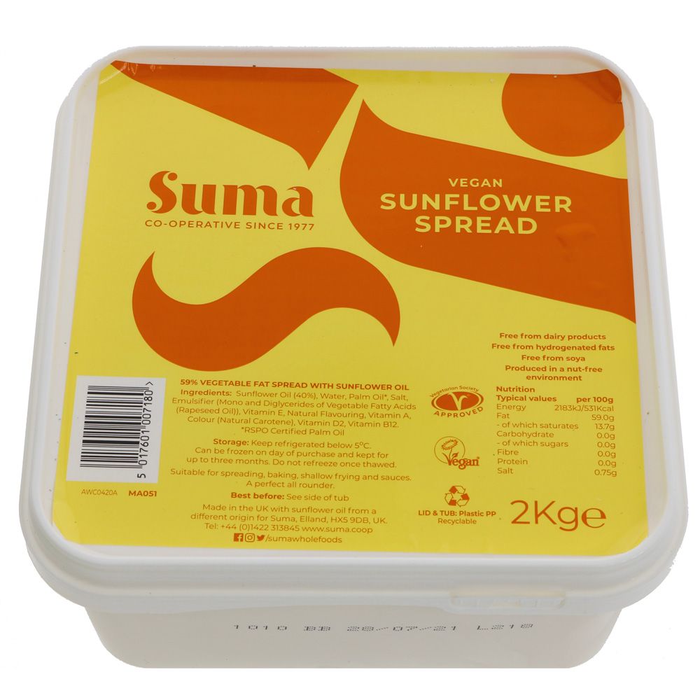 Sunflower Spread - GMO Free 13119B