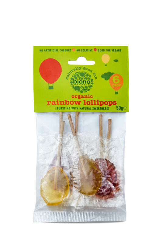 Fruit Lollies 6 Pack (Org) 14059A
