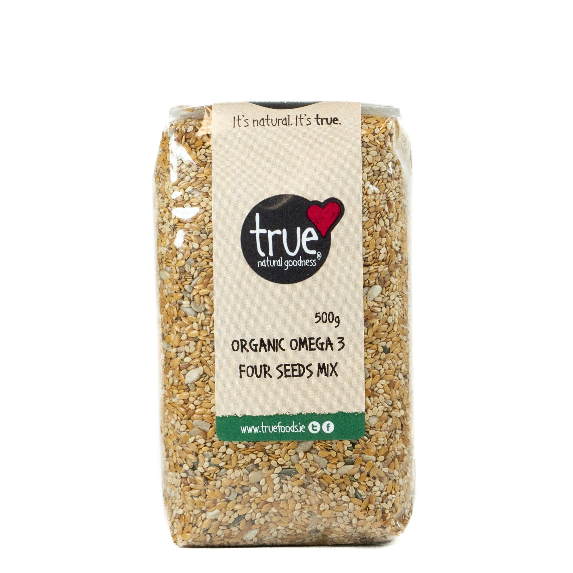 Omega Four Seeds Mix (Org) 15145A Outer-6x500g / 5.40 / 6x500g