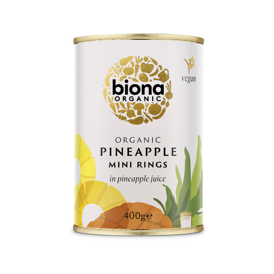 Mini Pineapple Rings in Juice (Org) 15204A