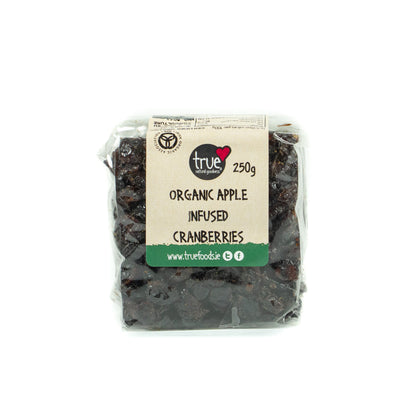 Cranberries Apple Infused (Org) 17525A Outer-6x250g / 11.81 / 6x250g