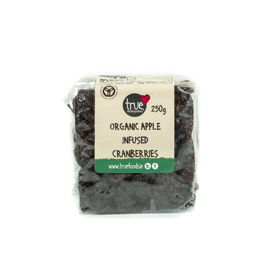 Cranberries Apple Infused (Org) 17525A Outer-6x250g / 11.81 / 6x250g