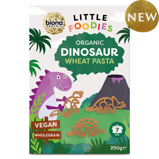 Whole Wheat Pasta Dinosaurs (Org) 49058A