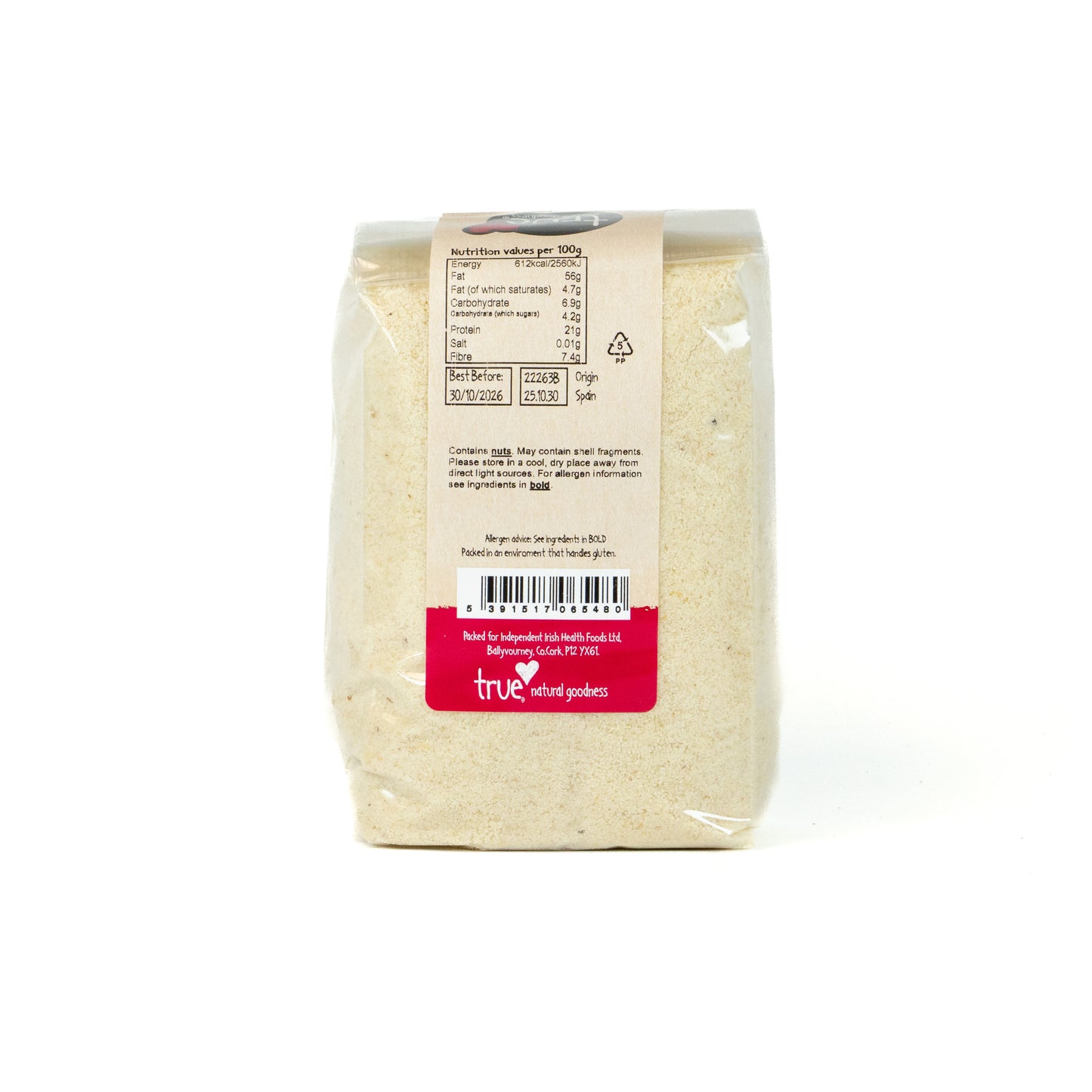 Almonds Ground 22263B Outer-6x500g / 13.14 / 6x500g