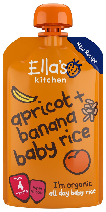 Banana & Apricot Baby Rice (Org) 23110A
