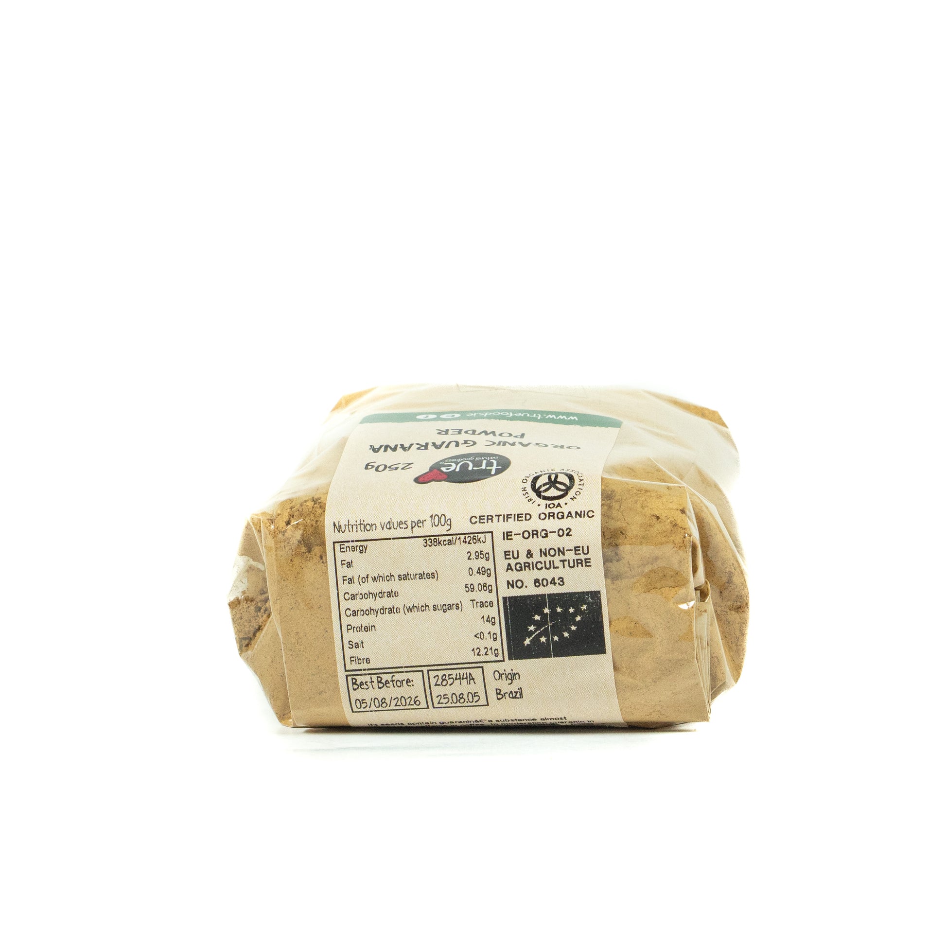 Guarana (Org) 28544A Sgl-250g / 26.11 / 1x250g