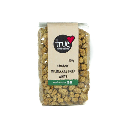 Mulberries Dried White (Org) 28550A Sgl-250g / 4.83 / 1x250g