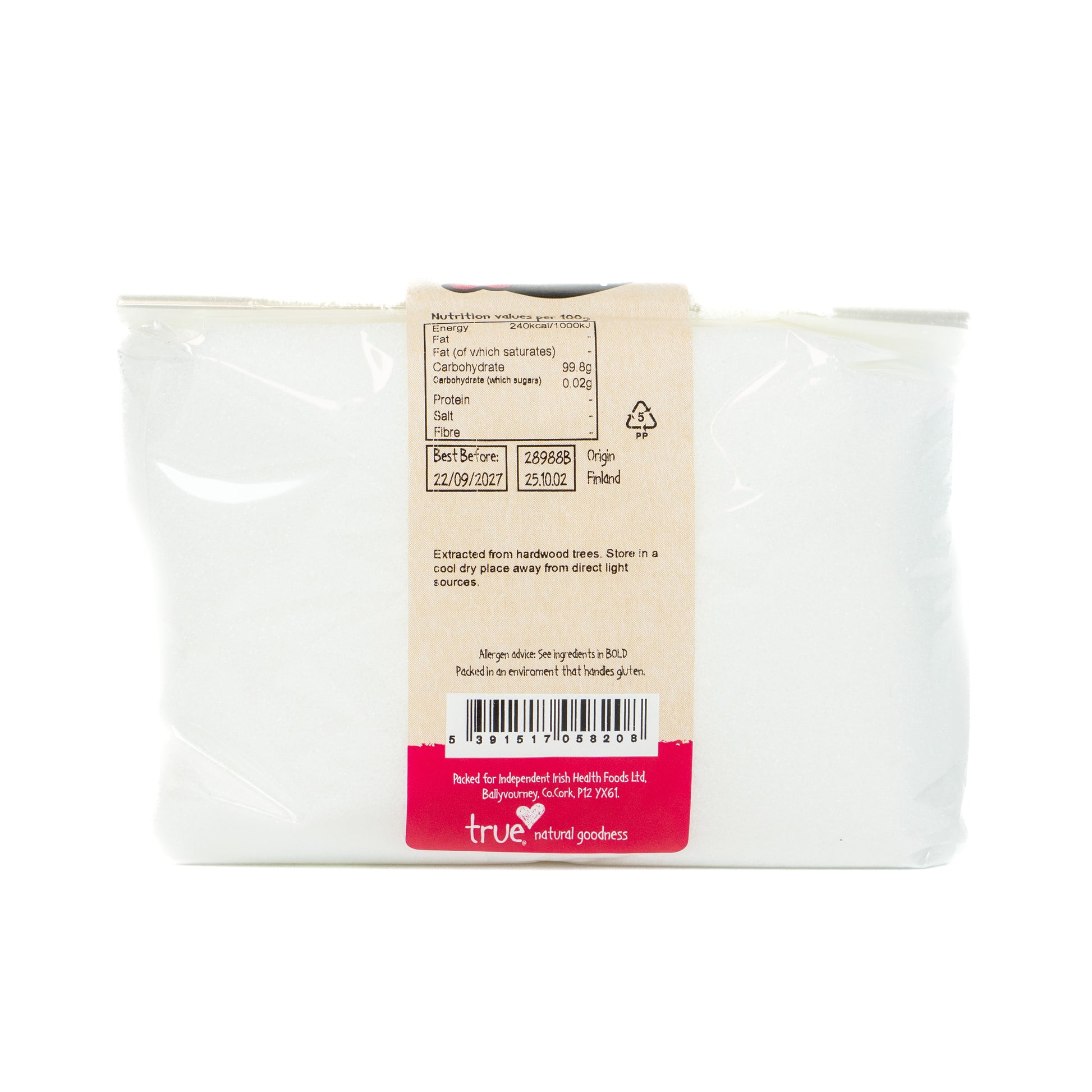Xylitol 28988B Outer-6x1Kg / 16.04 / 6x1Kg