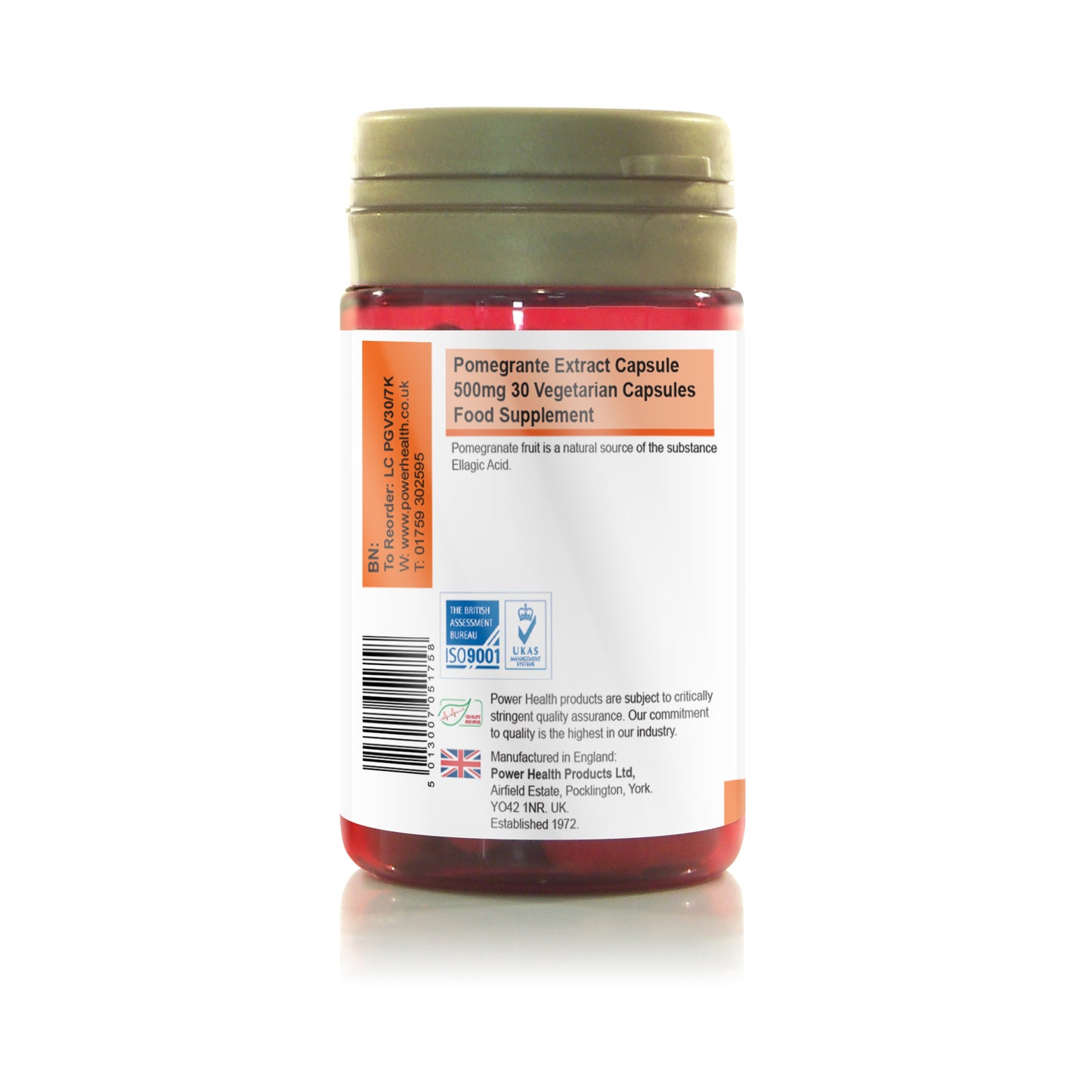 Pomegranate 500mg 30624B