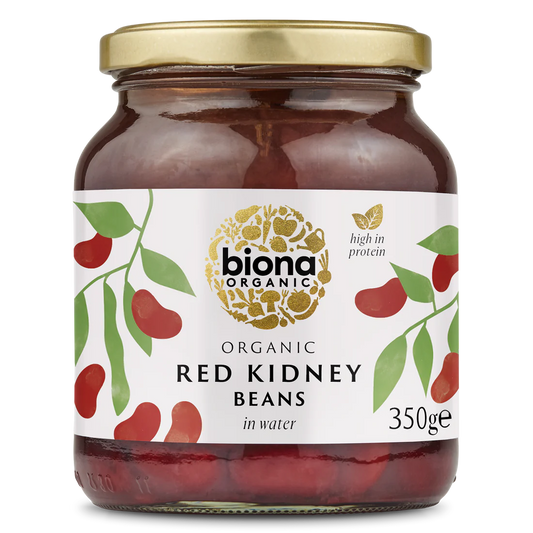 Red Kidney Beans (Org) in Glass 30847A