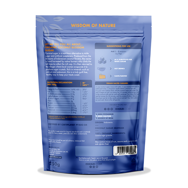 Coconut Sugar (Org) 31270A