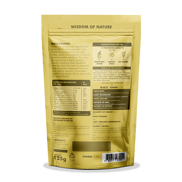 Maca Powder (Org) 31277A