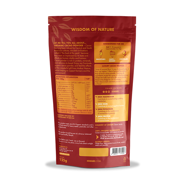 Cacao Powder FT (Org) 31285A