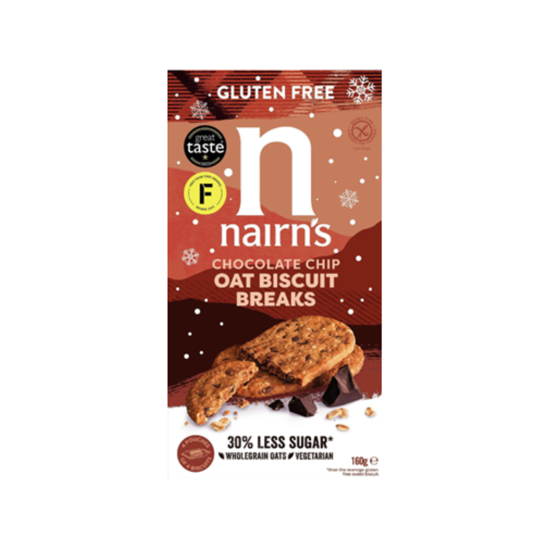Biscuit Breaks Choc Chip GF 32070B
