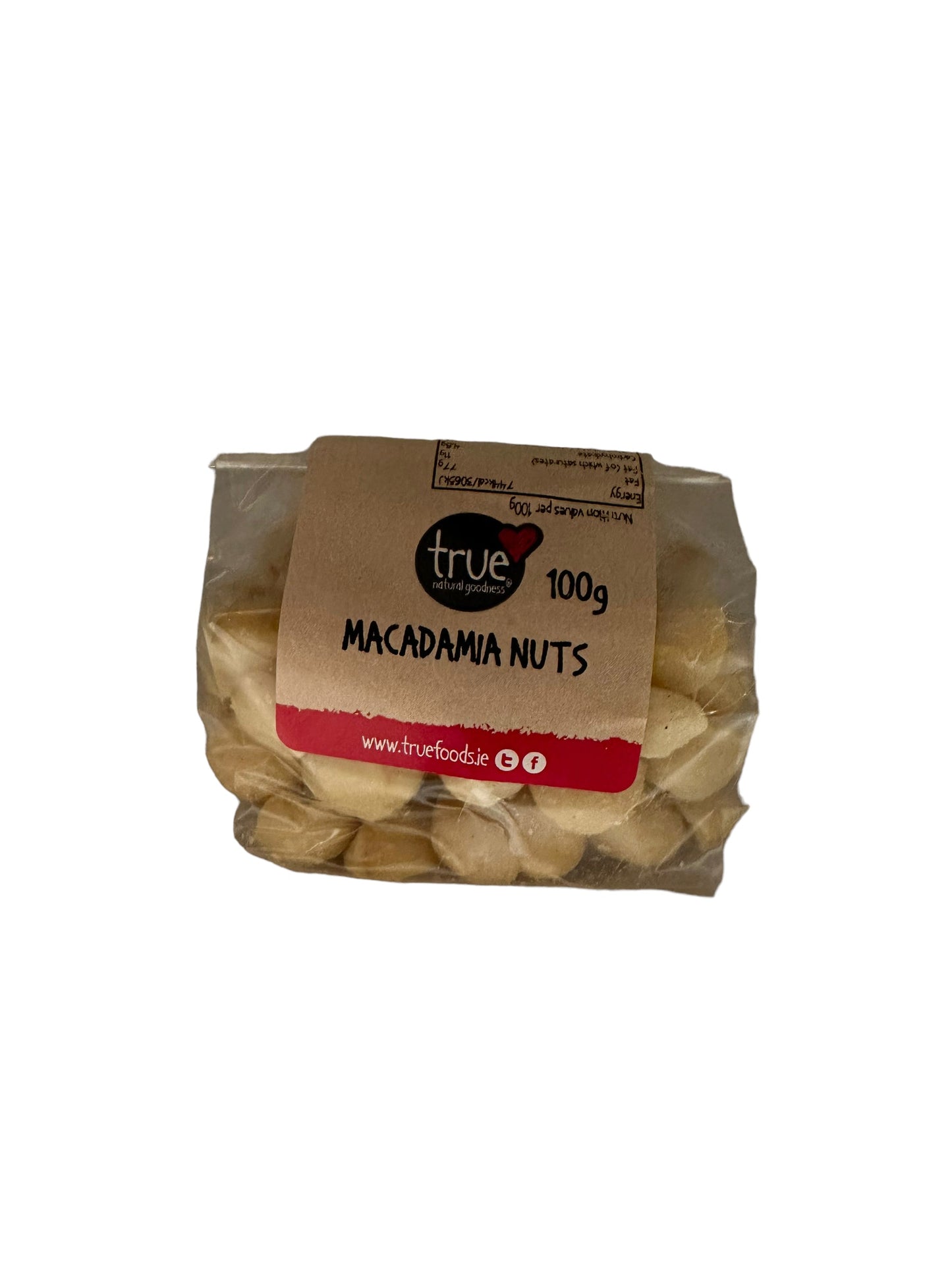 Macadamia Nuts Unsalted 32612B